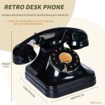 Charging Wedding Audio Guest Book Black Vintage Phone Voice Recorder For Keep