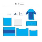 Hospital Medical Sterile Universal Birth Pack Eutocia Disposable Surgical Pack