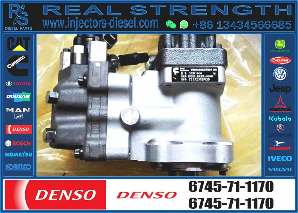 Excavator Part Pc300-8 Excavator Pump Assy 6d114 Engine Fuel Injection Pump 6745-71-1170