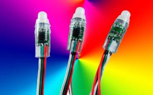 Quality KooSion UCS1903 outdoor exposed pixel string lights 12mm DC5V wholesale
