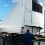47FT 3 Axle Chill And Frozen Multi Temperature Refrigeration Truck Trailer With