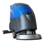 Blue Walk Behind Mechanical Road Sweeper Multifunctional 550W Motor Powered