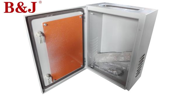 Single Door Industrial Electrical Cabinet Seams Continuously Welded With Plastic