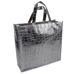 Metallic Non Woven Gift Bags , Laminated Non Woven Polypropylene Bags Fashonable