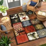 North European Ancient Crystal Velvet Floor Carpets For Hotel And Living Room