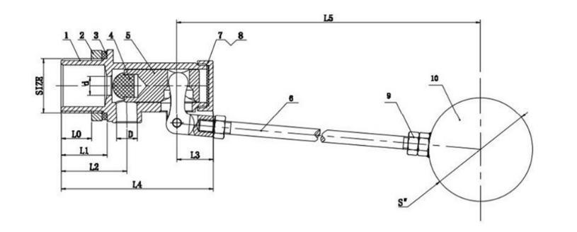 Factory Low Price Stainless Steel Ball Control Float Valve