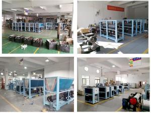 Quality R22 R407C Plastics Injection Industrial Water Chiller Tube In Shell Type Evaporator wholesale