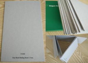 Quality Unbleached Grade AA Full Grey Book Binding Board for Hardcover / Desk Calendar wholesale