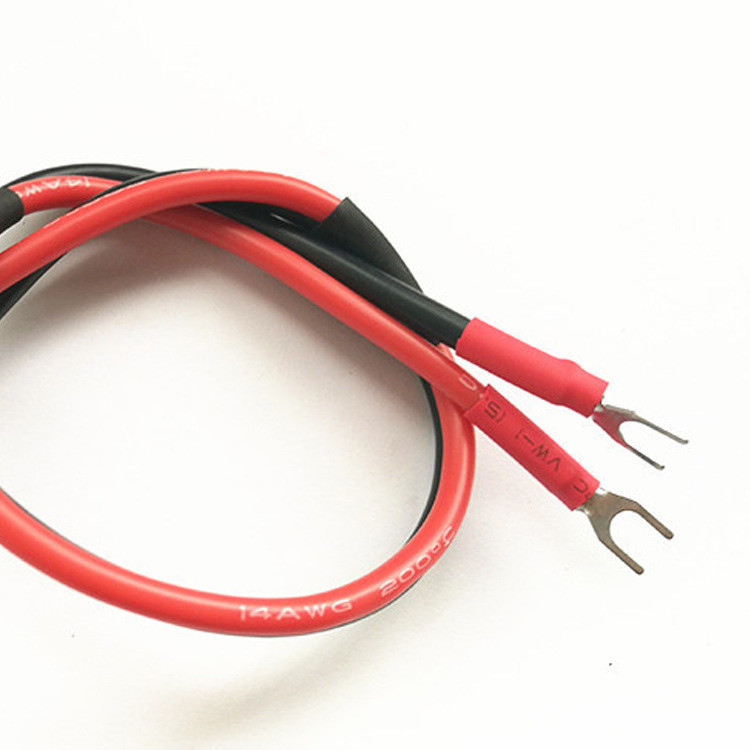 XT60 Female to 4mm U-Type Spade Fork Open Terminal Battery Charging 12awg 20cm XT60 Battery Charging Cables Assemblies