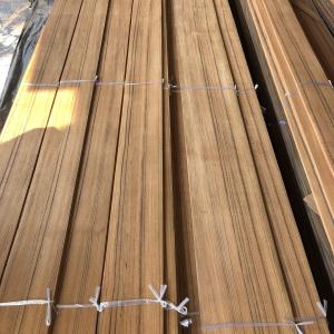 Quality Factory Supply Natural Wood Veneer 0.2mm 0.3mm 0.5mm 1mm 2mm 3mm Natural Plain Cut Burma Teak Veneer wholesale