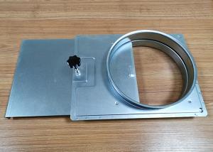 Quality Industrial Hvac Ductwork 80mm Manual Blast Gate For Woodworking Machinery wholesale