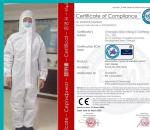 Epidemic Prevention Use Disposable Protective Suit , Non Woven Isolation Gown