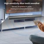 87.5-108MHz Frequency FM Radio Soundbar Office Works Soundbar RCA Input