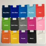Silicone Mobile Phone Credit Card Holder Case Wallets Sleeve