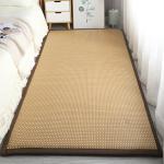 Ice Silk Floor Carpet Rug Living Room Rattan Floor Runner For Cool Summer