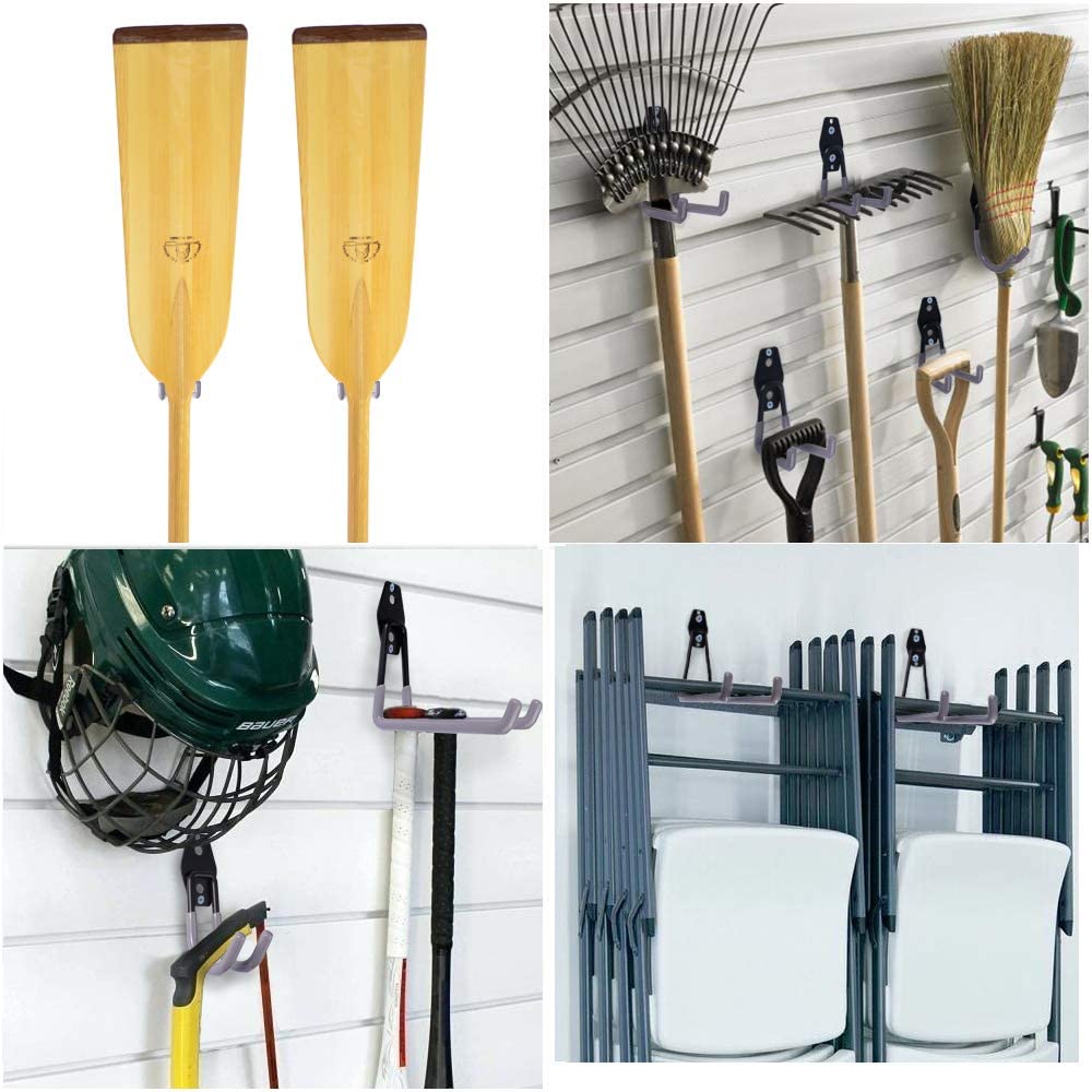 Wall Mount Heavy Duty Tool Rack for Organizing Power Tools and Bulk Items in Your Garage
