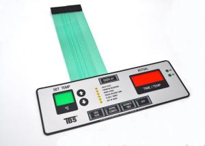 Quality Non Tactile Flat Metal Dome Membrane Switch Company With Transparency Display Window wholesale