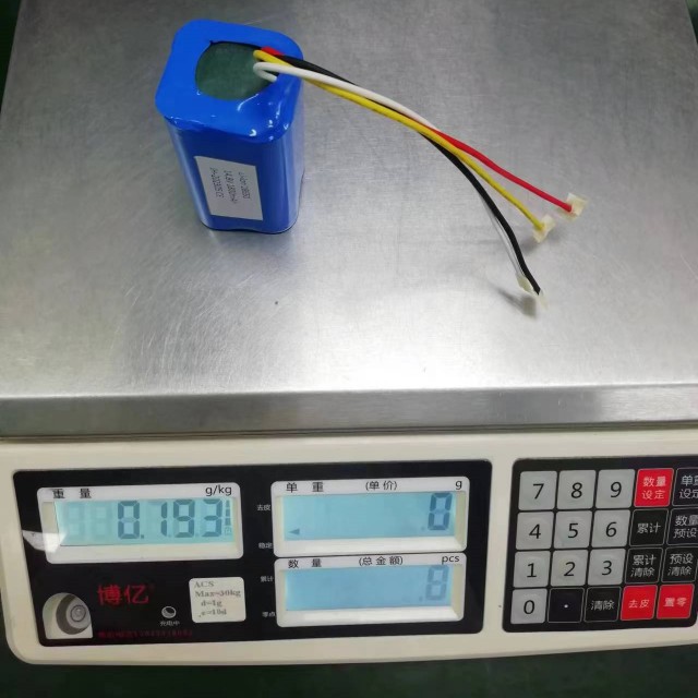 Customized 14.8v 2200mah Battery Pack 18650 Cell 4s1p With BMS For Sweeper