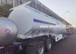 3Axles Fuel Tank Semi Trailer 45CBM Capacity Tanker Trailer with pump