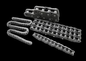 Quality DIN8182 LSO3512 Heavy Duty Cranked Link Gray Transmission Chains wholesale