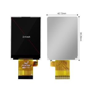 China Polcd 320 Nit 2.4 Inch Lcd Tft Display ST7789V 240x320 Touch Screen on sale