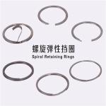 Aerospace Spiral Retaining Ring / Spiral External Retaining Rings Easy