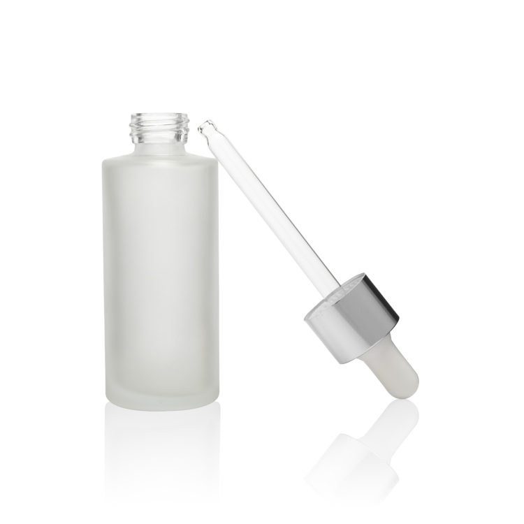 High Quality Frosted 30ml Face Serum Glass Dropper Bottle For Skin Care