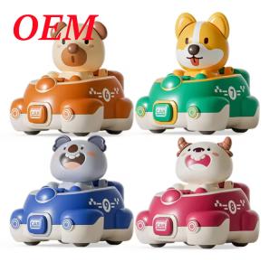 Quality Cute Cartoon Animal Mini Car Toy Durable And Safe For Kids wholesale