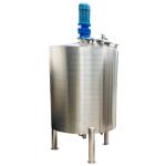 Stainless Steel Liquid Blending Jacketed Mixing Tank Electric Heating