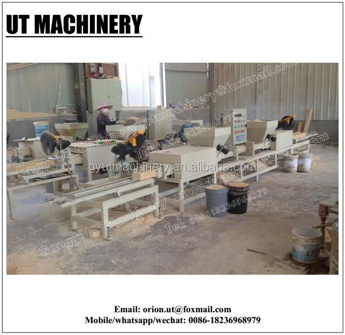 1200 KG Weight Hydraulic Press for UT Compressed Wood Sawdust Block Making Machine