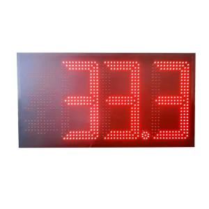 Quality OEM ODM Red Gas Station Price Changer Gas Station Led Price Sign wholesale
