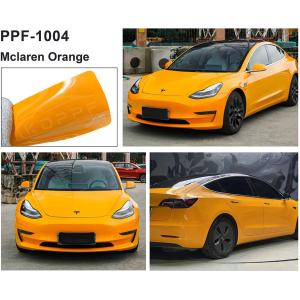 Quality Mclaren Orange Scratch Resistance Car Wrap Film Any Car Model Color Change PPF Film wholesale