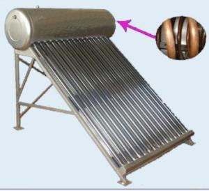 Quality Bracket 150L 200L 300L High Pressure Coil Solar Thermal Water Heater System Cph-58 wholesale
