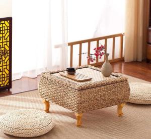 Quality The cane makes up tatami tea table window table of the sitting room windows table wholesale
