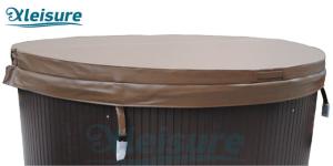 Quality Brown Round Spa Thermal Lid Vinyl Hot Tub Spa Covers For Wood Hot Tub wholesale