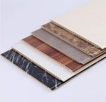 Home Wood PVC Wall Panels 450mm-600mm Width Brown PVC Wall Panels