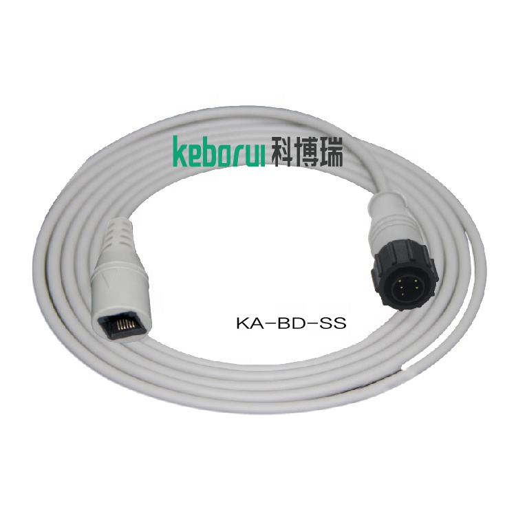 IBP adapter cable Compatible for Bard 5pin to smith transducer