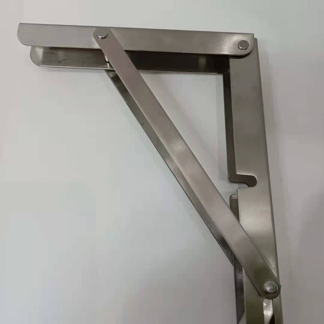 30 Inch Heavy Duty Folding Brackets Standard Stainless Steel Wall Mounted Desk Support