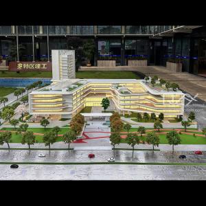 Quality 1/60 Metal Miniature Architectural Models House BASIS International School wholesale