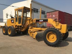 Quality Used Caterpillar Small Motor Grader 120h Made in USA, Original Cat Mini Grader 120h Well Maintenance wholesale