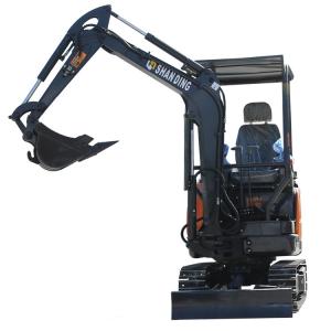 Quality 2.0 Ton Small Hydraulic Crawler Excavator Digger With High Digging Depth wholesale
