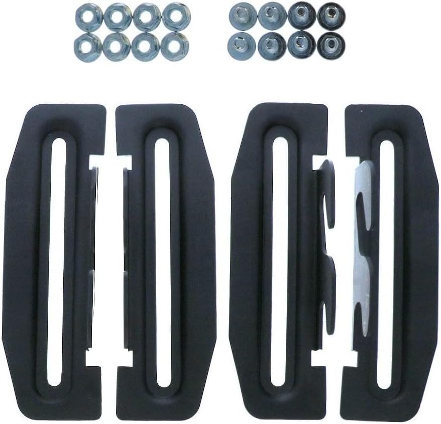 Adjustable Footboard or Headboard Attachment for Metal Bed Frame Heavy Duty Brackets
