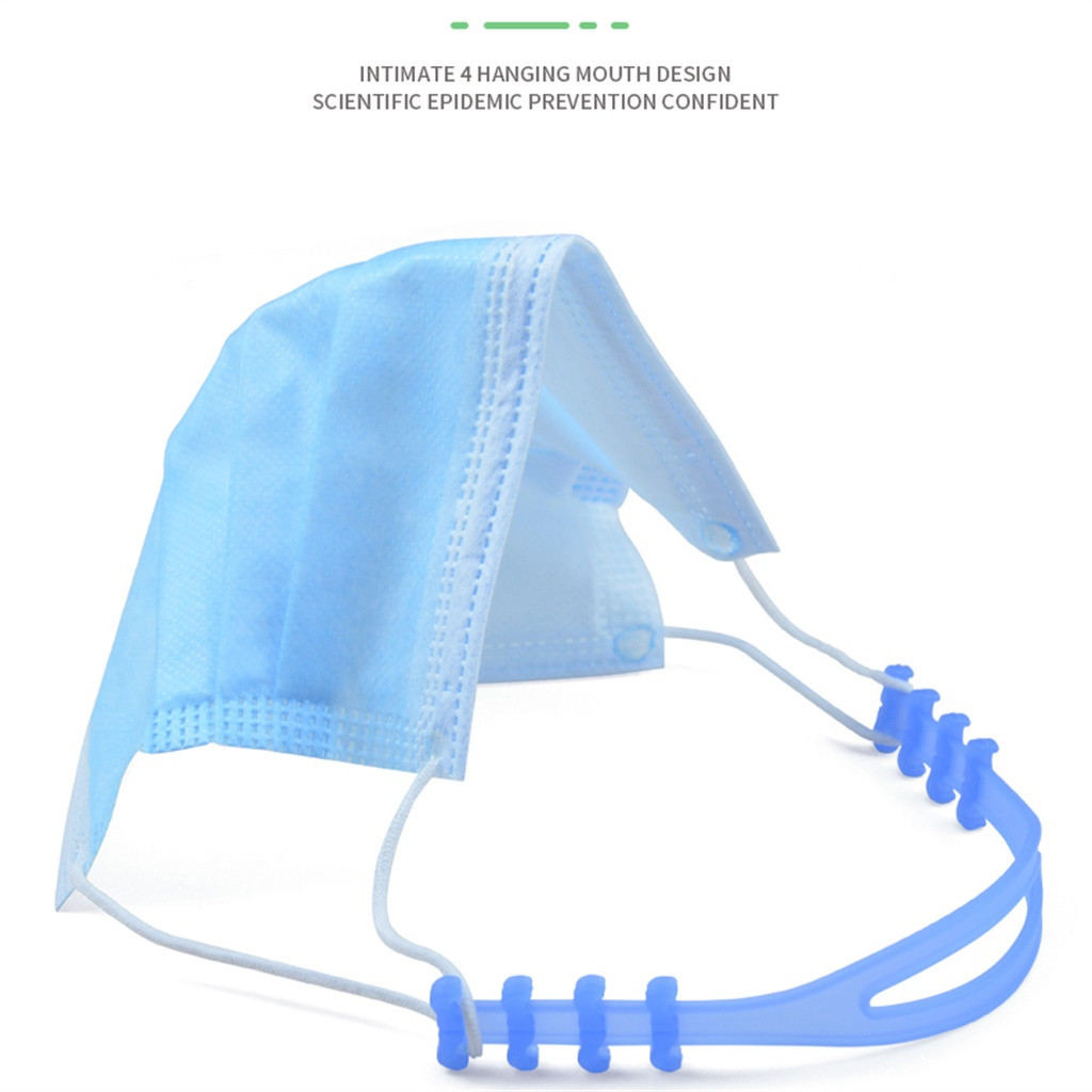 Gear Adjustable Anti-Slip Mask Ear Extension Strap Mask Hook Prevent Ear-pulling Adjustable Mask Rope Extension Buckle