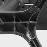 Powder Coating 4 Feet 10cm Height Adjustable Standing Desk