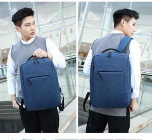 Quality Wholesale Factory Outdoor Nylon Waterproof Laptop Backpack Zipper Closure Nylon Waterproof Laptop Backpack With USB Interface wholesale