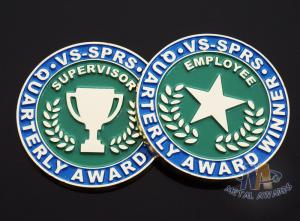 Quality Promotion Gift Custom Challenge Coins Collectors Old Effect Antique Silver Plating wholesale