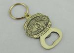 Brau Brothers Promotional Keychain with Bottle Opener and Antique Brass Plating