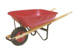 540mm Garden Cart Tools 150kg 6 Cu Ft Wheelbarrow With Steel Frame