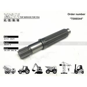 Quality Wear Resistant SK210-8 Excavator Travel Hydraulic Motor Shaft for Excavator YN15V00037S102 wholesale