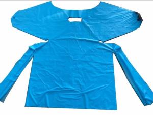 Quality CPE Disposable Operating Gowns , Disposable Protective Gowns OEM Available wholesale